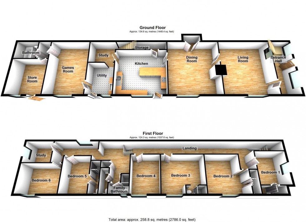 Floorplan for Cliff Street, Cheddar