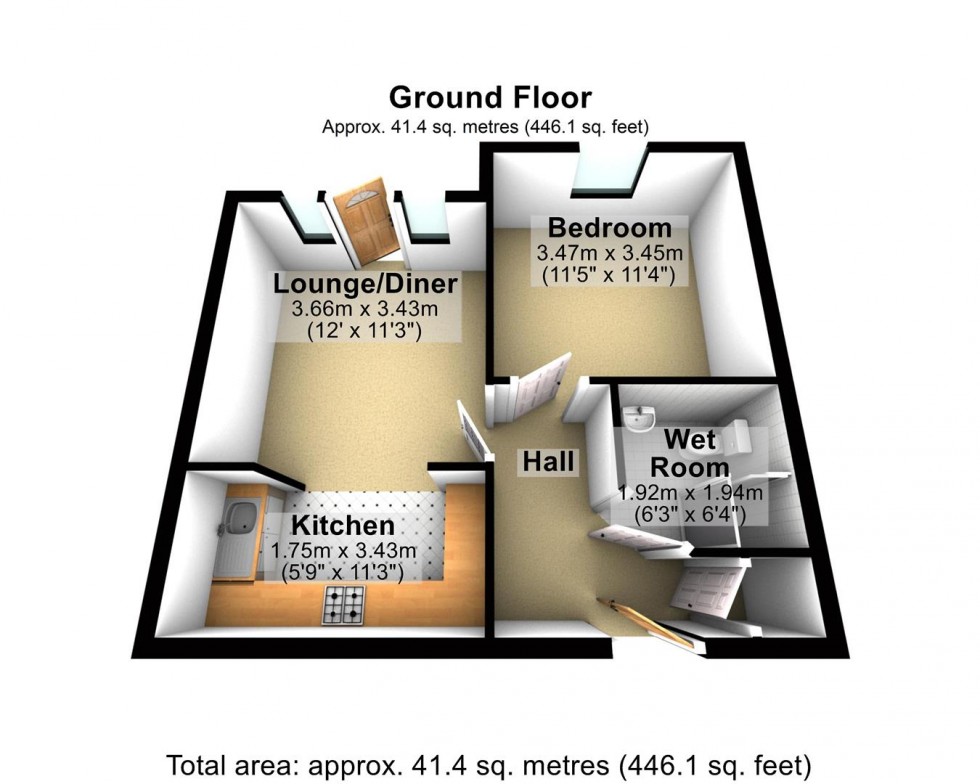 Floorplan for Tweentown, Cheddar