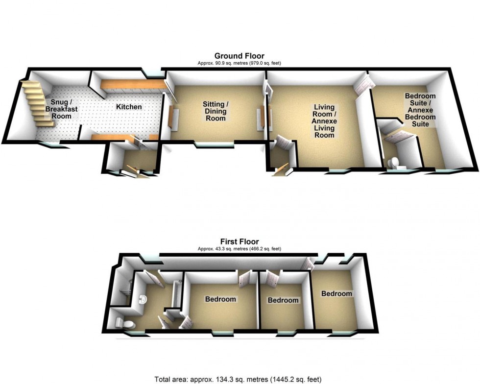 Floorplan for Church Street, Cheddar