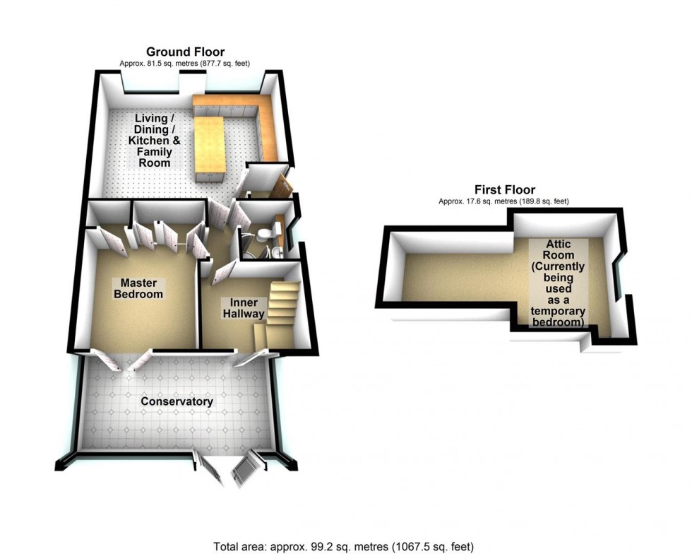 Floorplan for Caernarvon Way, Burnham-On-Sea