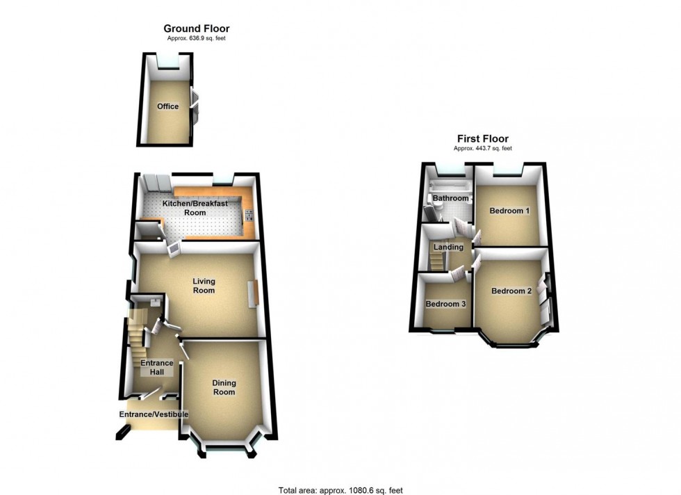 Floorplan for Upper New Road, Cheddar