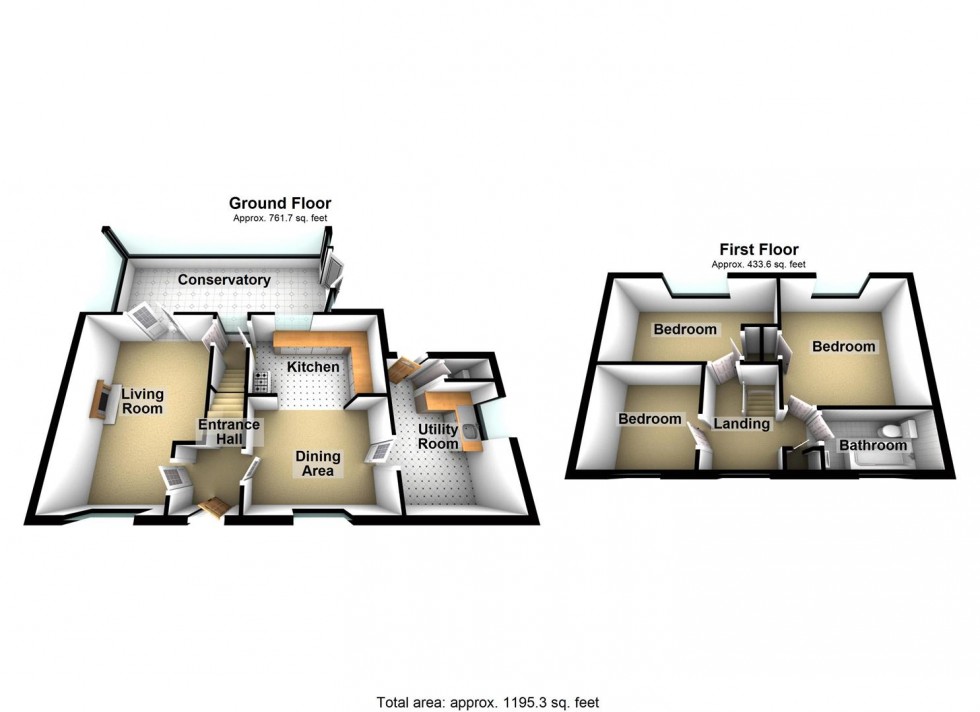 Floorplan for Hill View Road, Loxton, Axbridge