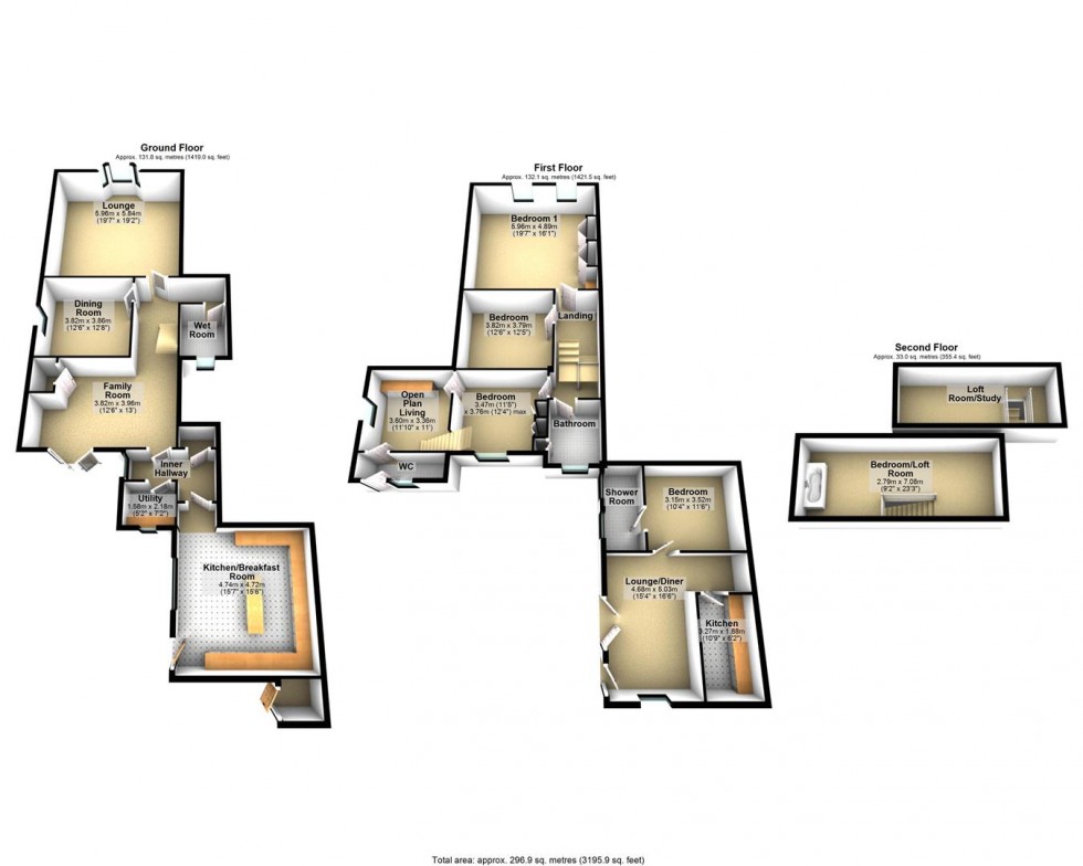 Floorplan for Church Street, Cheddar