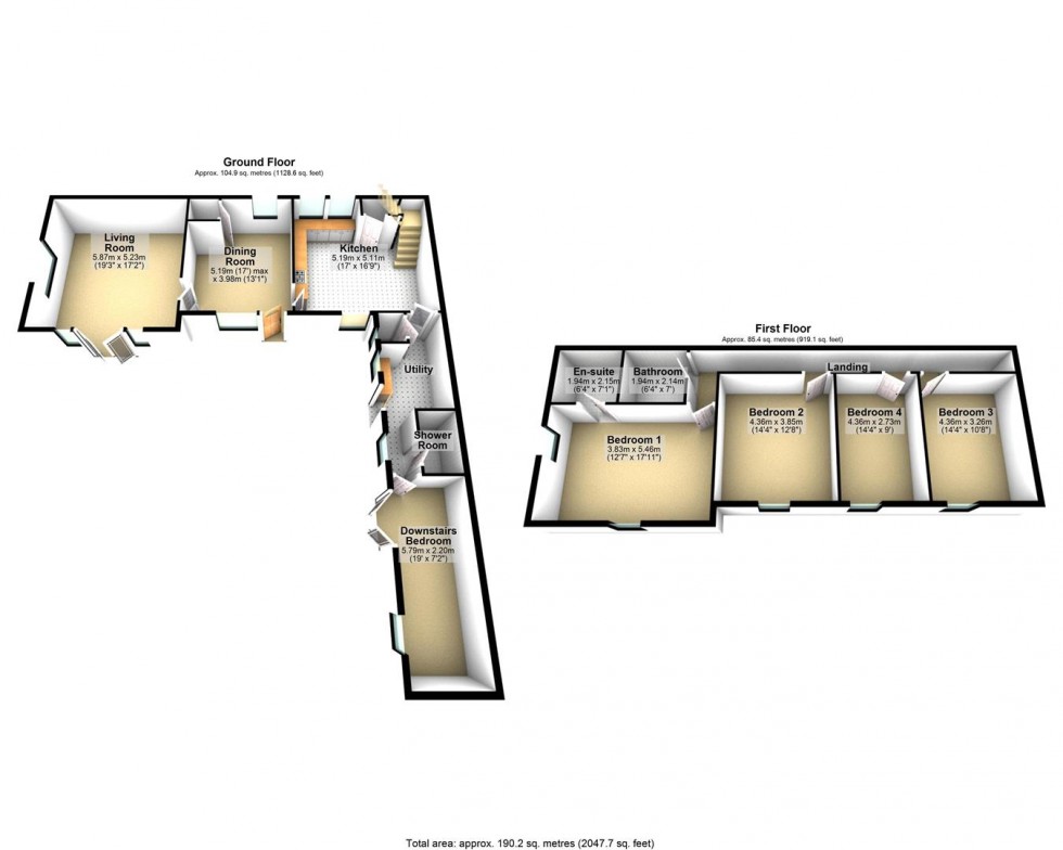 Floorplan for Townsend