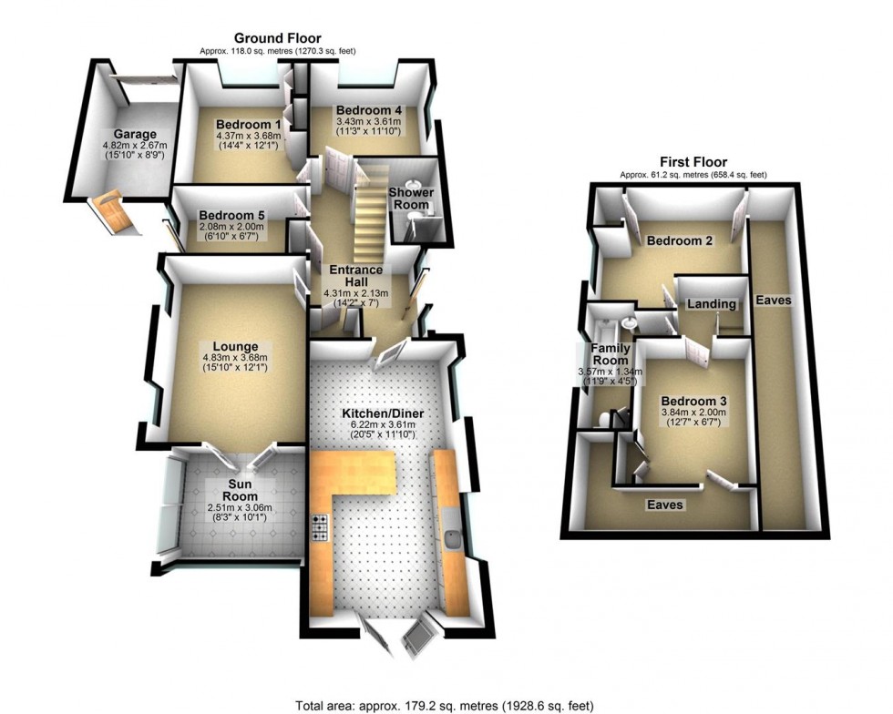 Floorplan for West Street, Banwell
