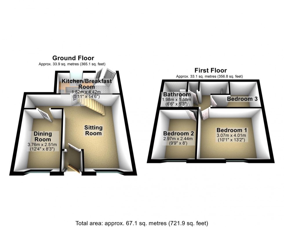 Floorplan for Silver Street, Cheddar