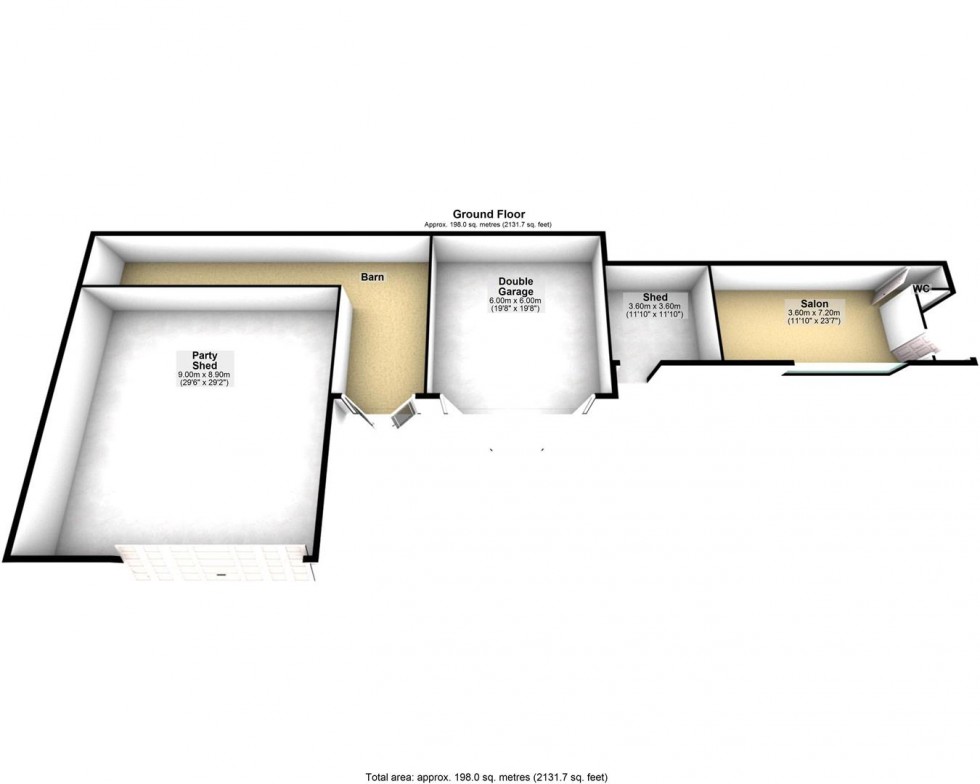 Floorplan for 4 The City, Green Drove, Mark