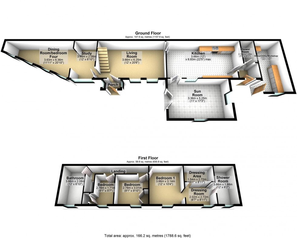 Floorplan for Castle Hill, Banwell