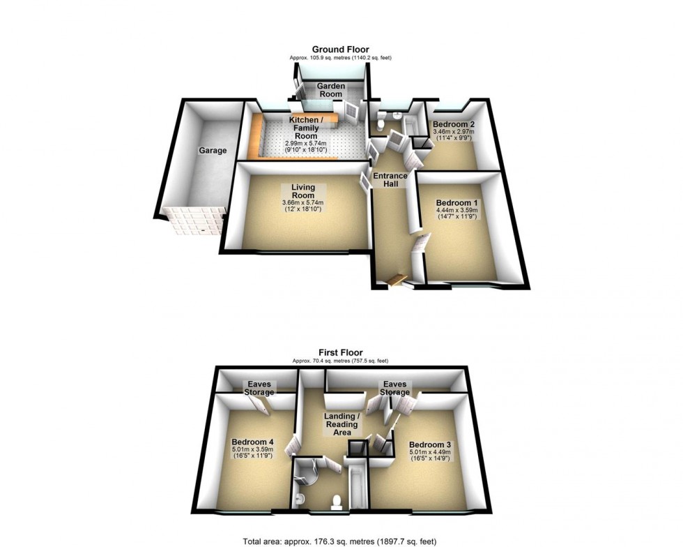 Floorplan for Hill Lea Gardens, Cheddar