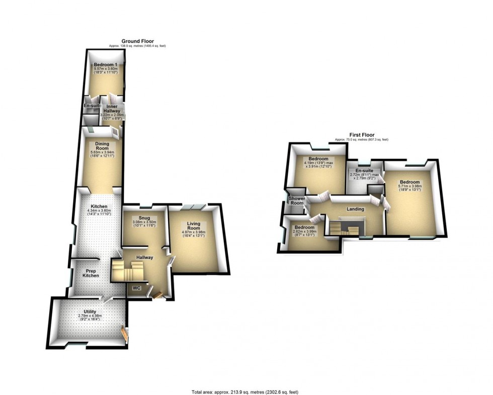 Floorplan for Lower North Street, Cheddar