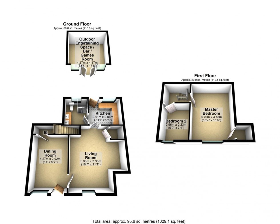 Floorplan for Silver Street, West Huntspill