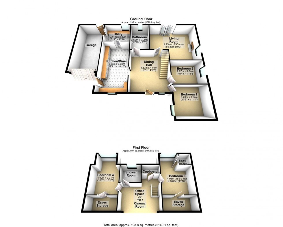 Floorplan for Millmoot Lane, Cossington