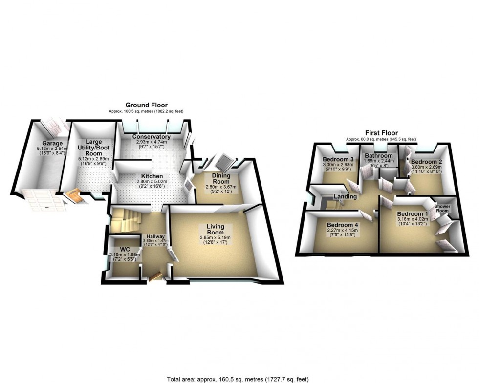 Floorplan for Round Oak Grove, Cheddar