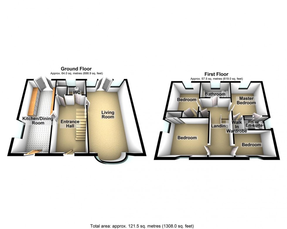 Floorplan for Copper Close, Cheddar