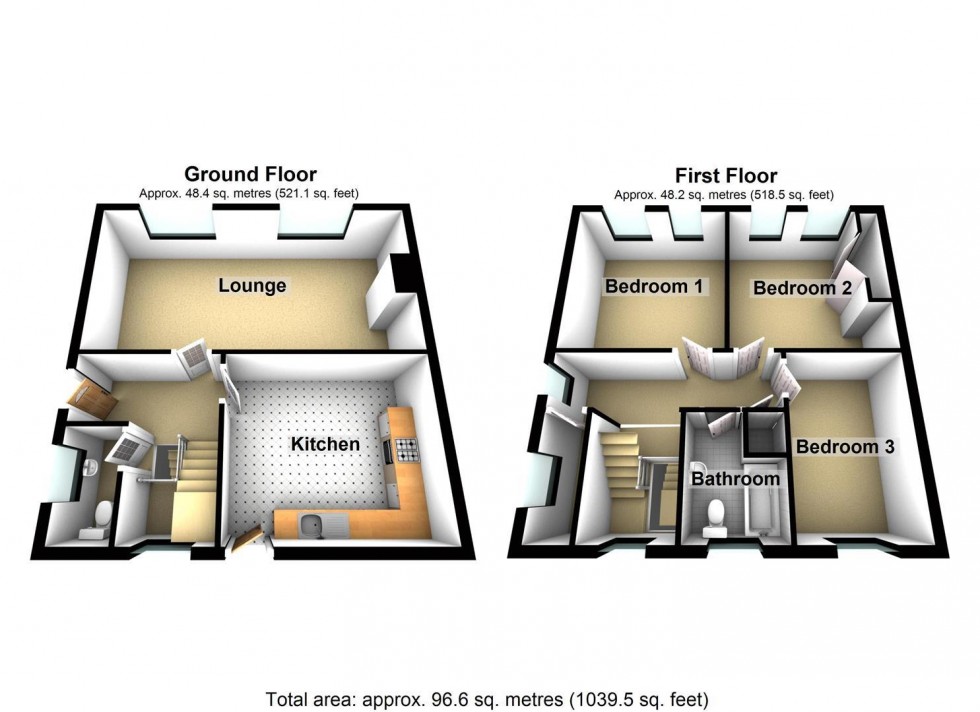 Floorplan for St. Andrews Road, Cheddar