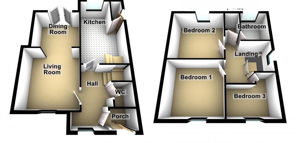 Floorplan for Masons Way, Cheddar